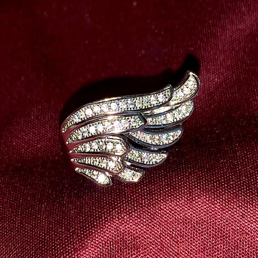 Angel wing ring S925